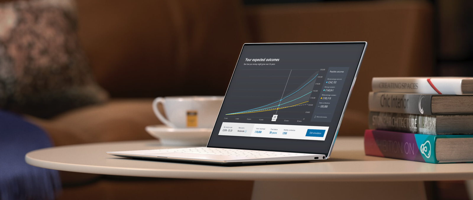 Fidelity International — investment platform UI