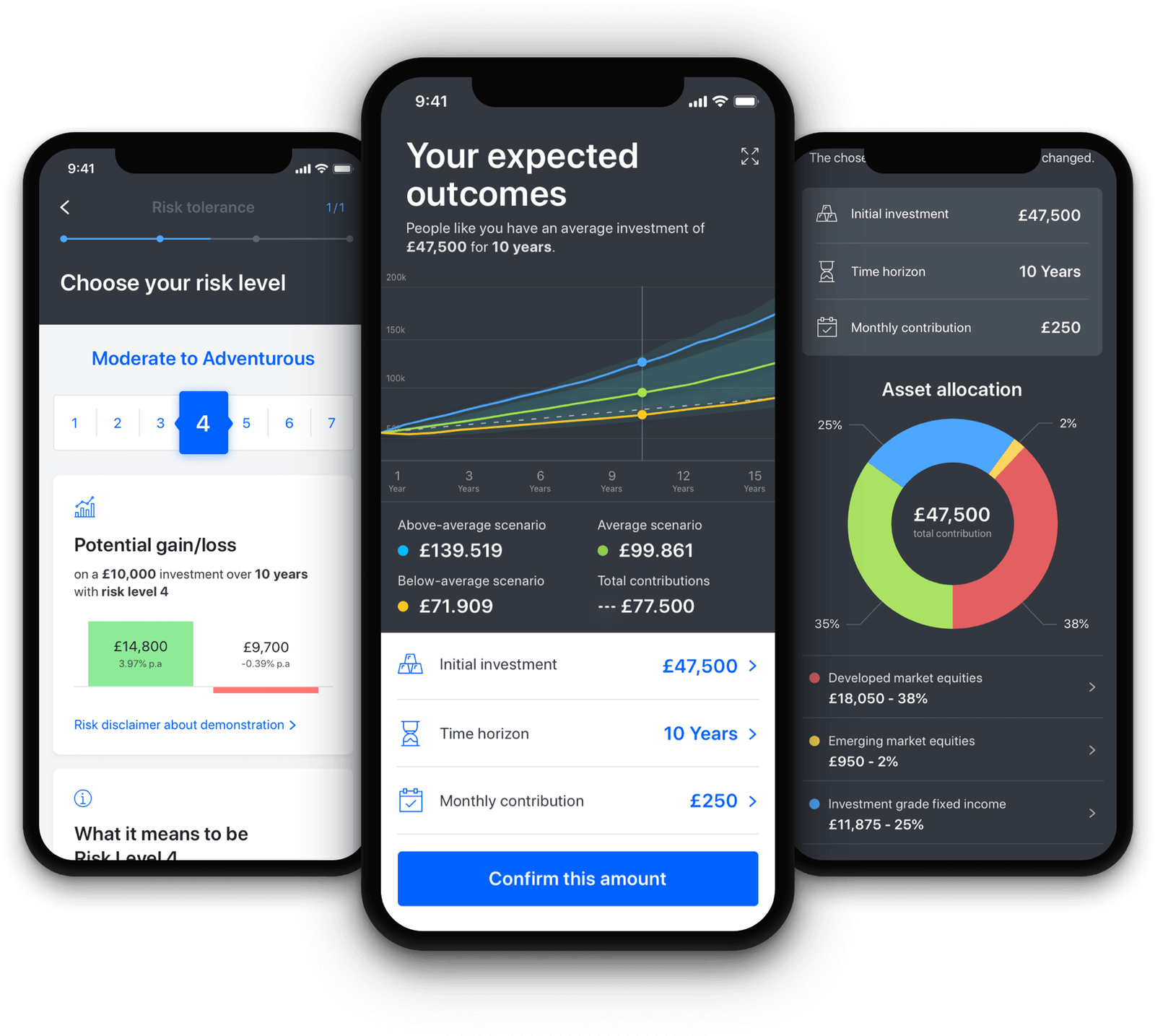 Fidelity — B2B mobile app hero