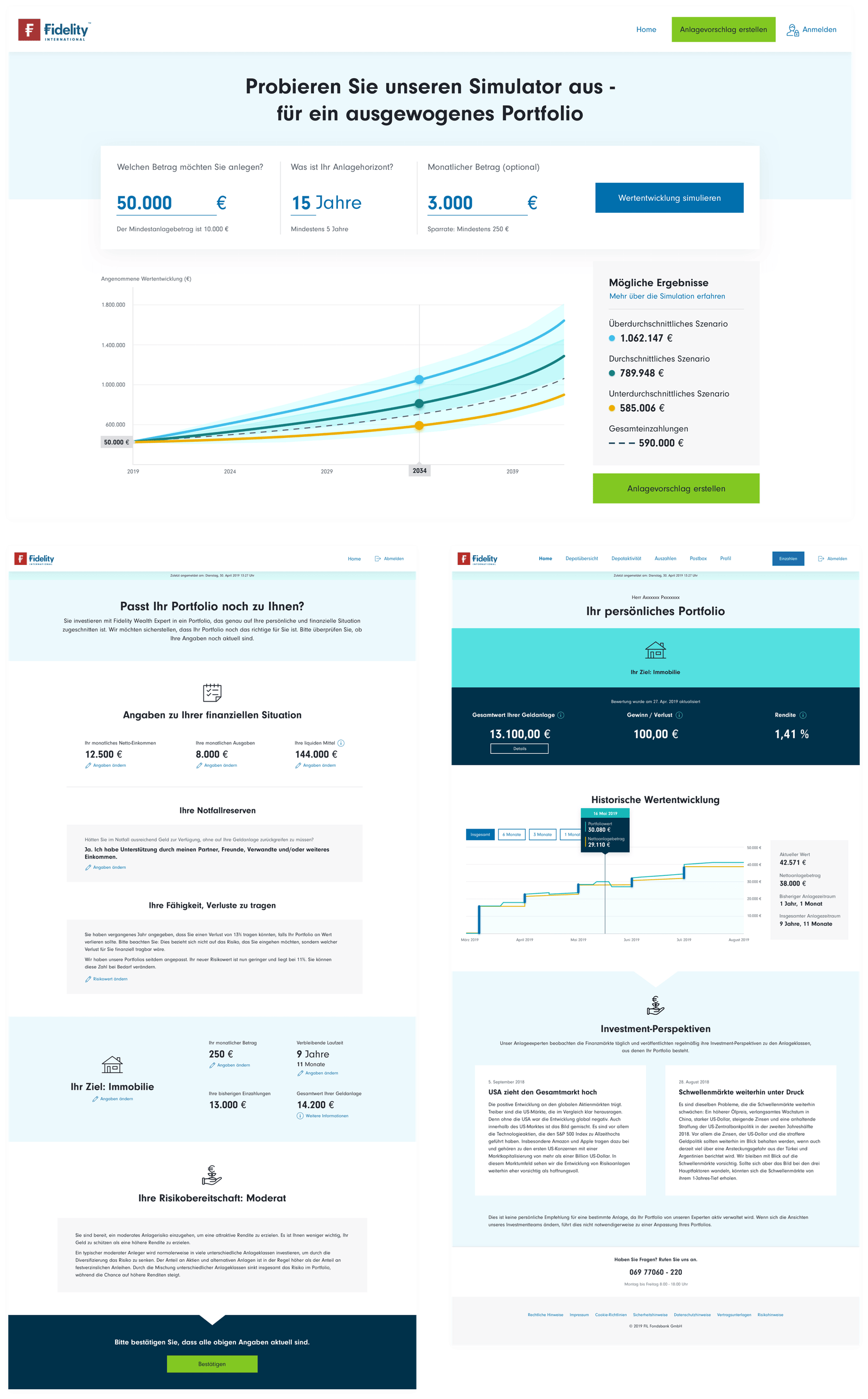 Fidelity — BAU global components