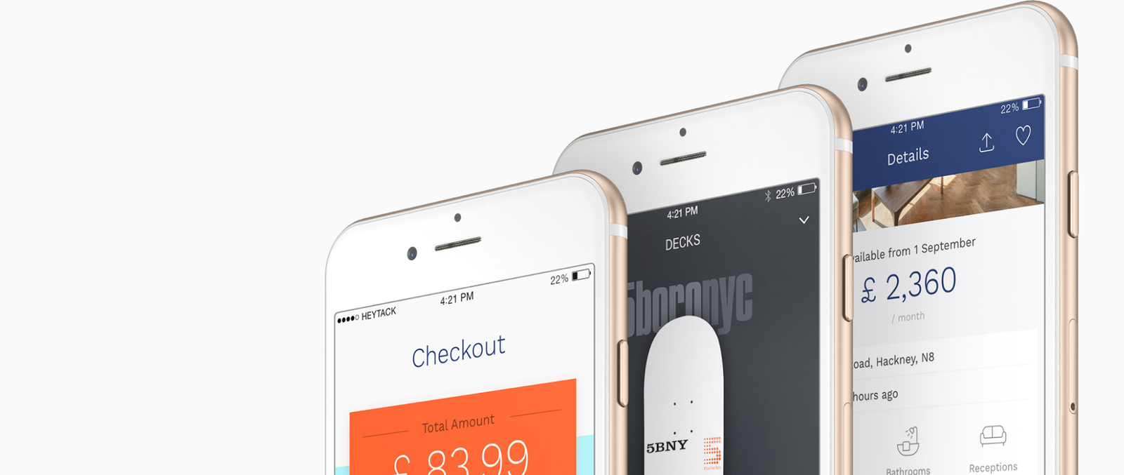 Dribbble Concepts — UI explorations