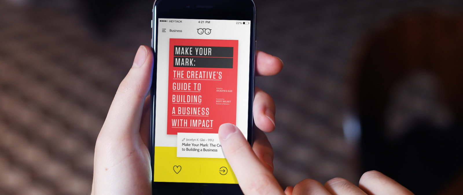 NeuReads — reading app UI